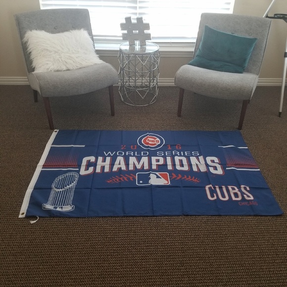 Other - Chicago Cubs 2016 Champs Wall Banner Flag F39